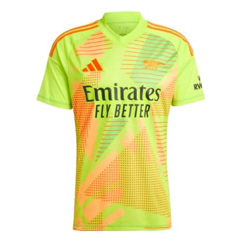 Image of adidas Arsenal Men's Goalkeeper Jersey Yellow 24/25, Yellow, M