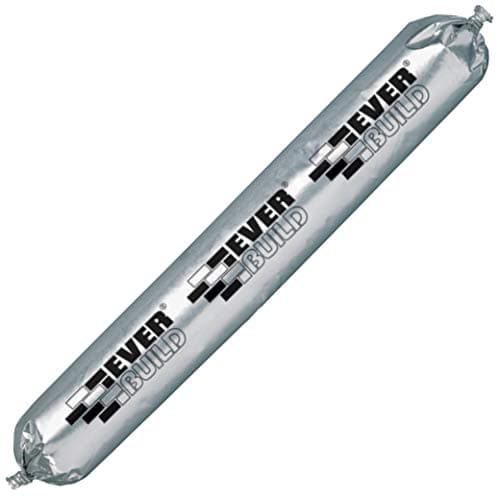 Image of Everbuild Lumberjack 550 Flexible Hybrid Floor Adhesive – Water-Free – Rapid Setting – Flexible – Buff – 600ml Foil Pack