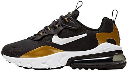 Image of NIKE - Air Max 270 React GS - BQ0103005 - Color: Golden-Black - Size: 5.5 UK Child