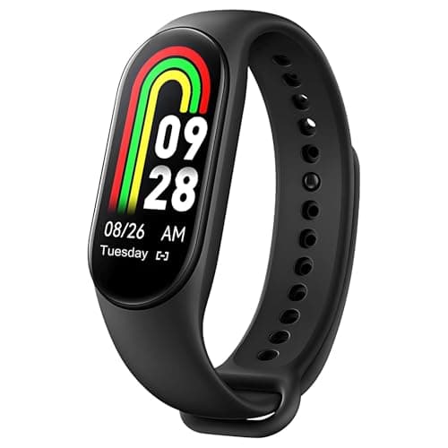 Image of Fitness Activity Trackers with All-Day Heart Rate Blood Pressure Blood Oxygen Sleep Monitoring Step Running Calorie Counter IP67 Waterproof Pedometer Sports Watch for Women Men Kids Seniors Black