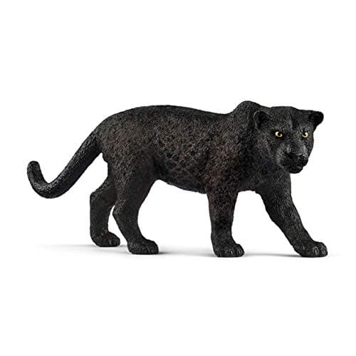 Image of SCHLEICH 14774 Black panther Wild Life Toy Figurine for children aged 3-8 Years