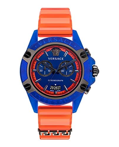 Image of Versace Unisex Chronograph Watch Icon Active Swiss Made