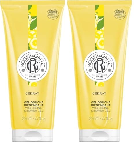 Image of Roger and Gallet Cédrat Shower Gel 200ml (Pack of 2)