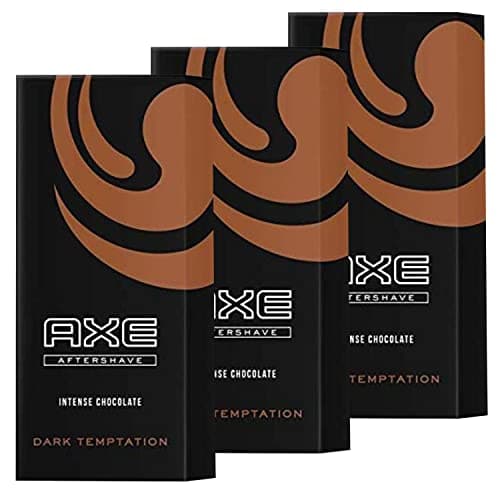 Image of 3 x Axe Aftershave Dark Temptation Intense Chocolate 100ml each