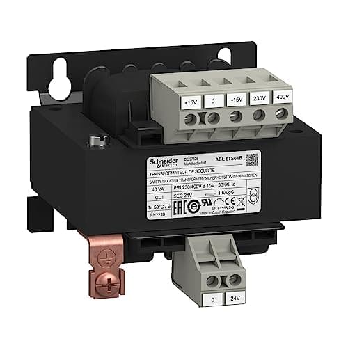 Image of Best Price Square TRANSFORMER, 40VA, 1 X 24V ABL6TS04B By SCHNEIDER ELECTRIC