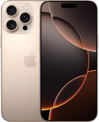 Image of Apple iPhone 16 Pro Max, 512GB, Desert Titanium (Renewed)