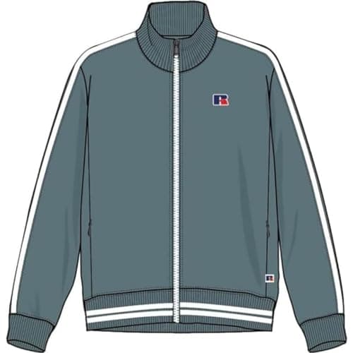 Image of Russell Athletic E36261-G3-106 SWAE-TRACK JACKET Jacket Men's GOBLIN BLUE Size S