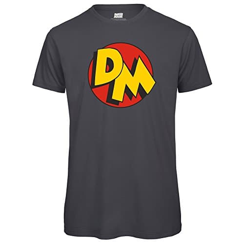 Image of Danger Mouse® DM Icon Mens T-Shirt (Dark Grey, XL)