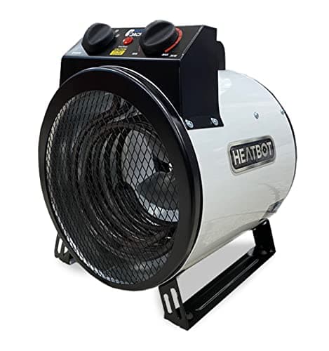 Image of Autojack 3KW Electric Fan Heater Industrial Portable Workshop Garage Shed Heating 3 Heat Settings up to 3000W 240V Light Weight 4kg