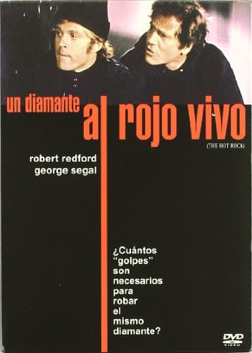 Image of The Hot Rock 1972 Dvd Region 2 Spanish Import, Plays in English, Robert Redford, George Segal