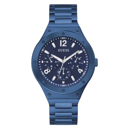 Image of GUESS Men Analog Japanese Quartz Watch with Stainless Steel Strap GW0454G4