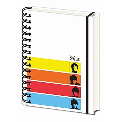 Image of The Beatles (A Hard Day's Night) A5 Wiro Notebook