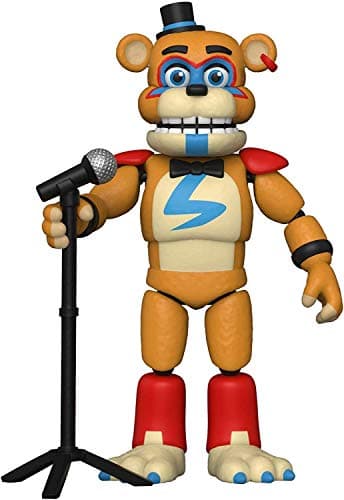 Image of POP Funko Action Figure: Five Nights at Freddy's, Security Breach - Glamrock Fred, Multicolor