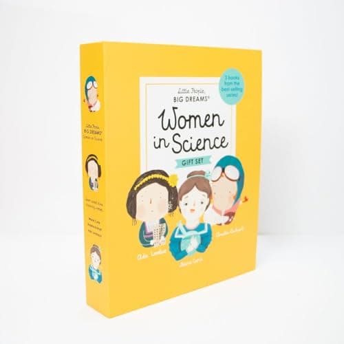 Image of Little People, BIG DREAMS: Women in Science: 3 books from the best-selling series! Ada Lovelace - Marie Curie - Amelia Earhart