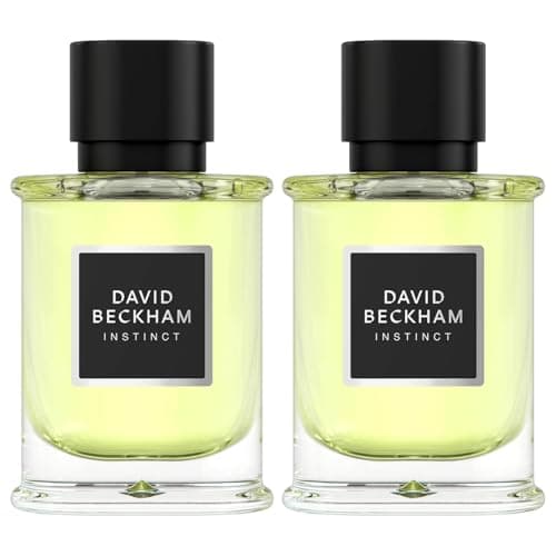 Image of David Beckham Instinct 75ml x 2 | Eau de Parfum for Men | Vibrant Fragrance with Notes of Bergamot, Cardamom and Patchouli | Long Lasting