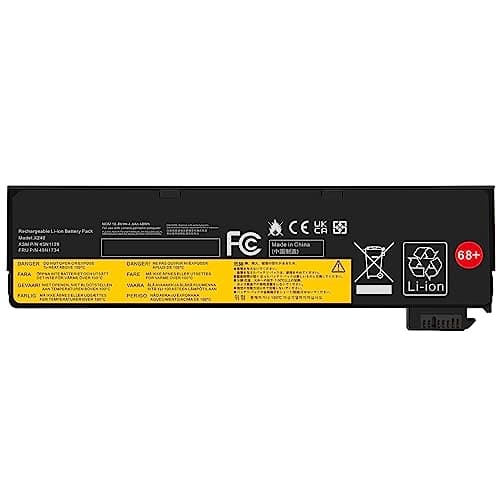 Image of ASUNCELL 10.8V/4400mAh 68+ 45N1124 Laptop Battery for Lenovo ThinkPad T440 T440S X240 X240s S440 S540 X250 T450S L450 X260 K2450 T450 T460 L460 T550 W550S L470 P50S T460P T470P T560 X270 Series