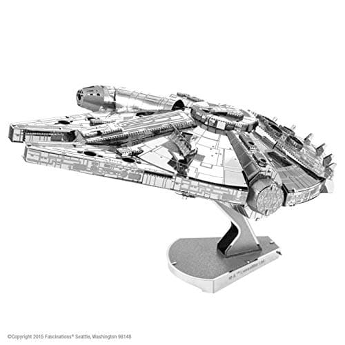 Image of Metal Earth 3D Model Kit – 5061302 Iconx – Star Wars – Millennium Falcon – 10.8 x 7.62 x 6,99 cm – 2 pieces