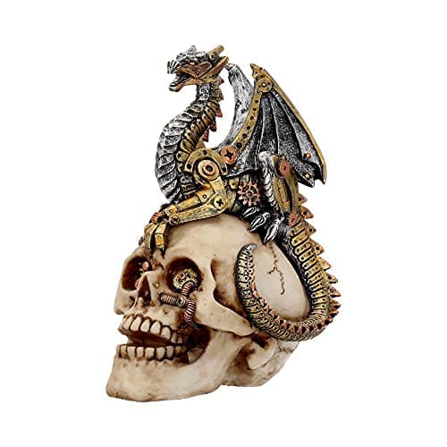 Image of Nemesis Now Dragon's Grasp Figurine 18.5cm White