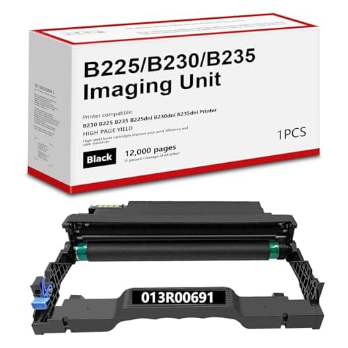 Image of B230 B225 B235 013R00691 Drum Unit Black High Yield - 12500 Pages Replacement for Xerox B225 B225dni B230 B230dni B235 B235dni Printer, 1 Pack