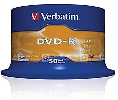 Image of Verbatim 43548 DVD-R 4,7 GB (120min) 16x 50-cake