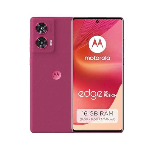 Image of Motorola Edge 50 Fusion, Dual, 8/256GB, Hot Pink