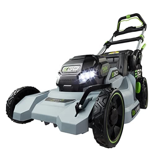 Image of EGO Cordless Lawnmower LM1903ESP: 56v Li-ion Battery 47cm Cutting Width with Self-Propelled drive. Includes 5Ah Battery and Rapid Charger
