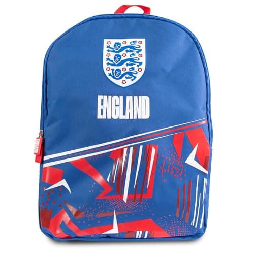Image of Hy-Pro Officially Licensed England FA Storm Large Backpack - With Adjustable Straps for School, Work or Sports - Lightweight, Rucksack, School, Gift