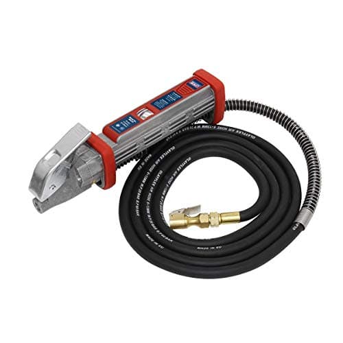 Image of Sealey SA372 Tyre Inflator with 2.7M Hose & Clip-On Connector