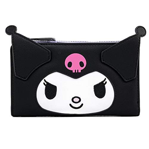 Image of Loungefly Hello Kitty Kuromi Cosplay Flap Wallet