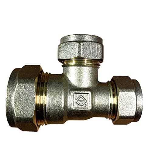 Image of 22mm x 15mm x 15mm Compression Reducing Tee