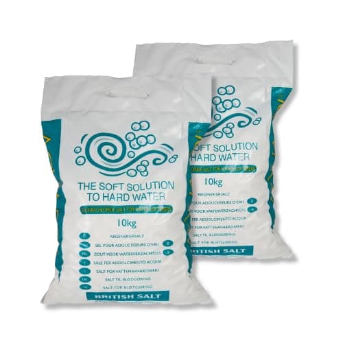 Image of AQUASOL | Salt Tablets | 2 x 10Kg | for Water Softeners | 100% UK Manufactured from Food Grade PDV