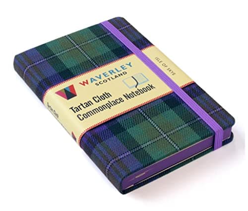 Image of Isle of Skye Notebook: Waverley Genuine Scottish Tartan Notebook