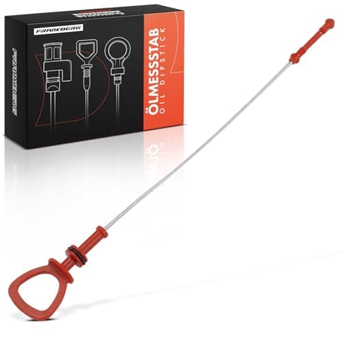 Image of Frankberg Engine Oil Dipstick Compatible with C-Class W203 C 180-C230 C-Class W204 C180 C200 CLK C209 200 E-Class W211 E200 SLK R171 200 Replace# 2710100372