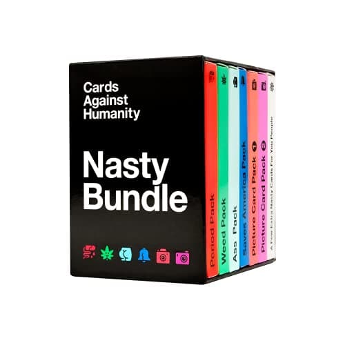 Image of Cards Against Humanity: Nasty Bundle • 6 Nasty Themed Packs + 10 All-New Cards