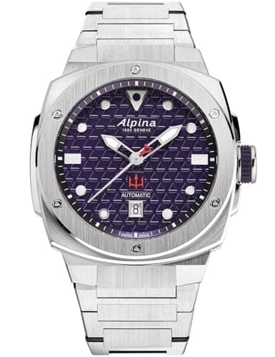 Image of Alpina Men's Analogue Swiss Quartz Watch with Stainless Steel Strap AL-525NARK4AE6B