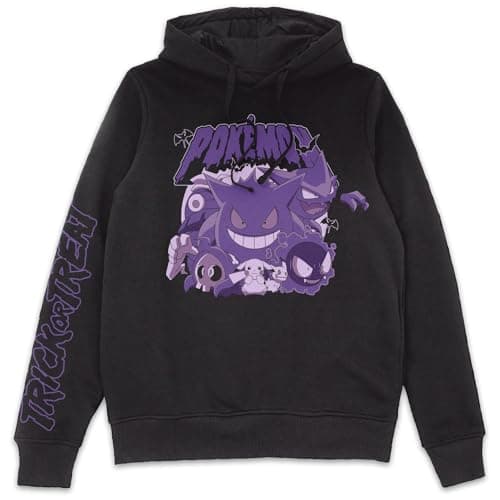 Image of Zavvi Pokémon Trick Or Treat Hoodie - Black XL