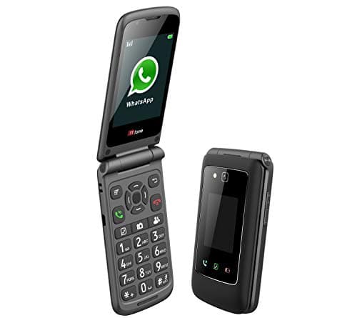 Image of TTfone Titan TT950 Whatsapp Touchscreen Senior Big Button Flip Mobile Phone Vodafone Pay As You Go