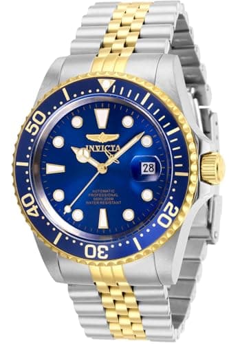 Image of Invicta Pro Diver 30093 Men's Watch - Waterproof - Analogue - Automatic Movement - Stainless Steel with Blue dial - 42mm