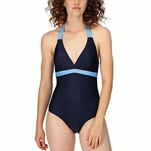 Image of Regatta Women Flavia Swimming One Piece Costume - Navy - 10