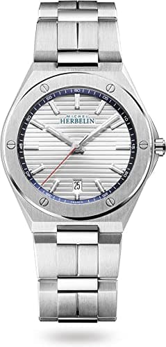Image of Michel Herbelin Cap Camarat | Silver Dial | Stainless Steel Bracelet 12245/B42