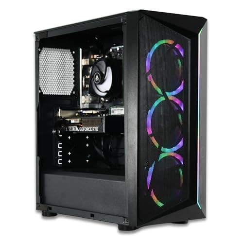 Image of XUM CMP Gaming PC: Intel Core i9-9900K CPU, RTX 2070 Super 8GB GPU, 16GB DDR4 RAM, 512 GB SSD, 1TB HDD, 700W PSU, Bronze, aRGB, WiFi 5, Windows 11 Home, Entry Level, Black Case
