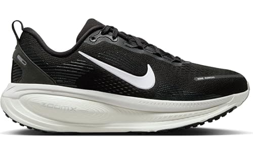 Image of Nike Women's Vomero 18 Road Running Shoe, Black/Summit White/Coconut Mil, 5