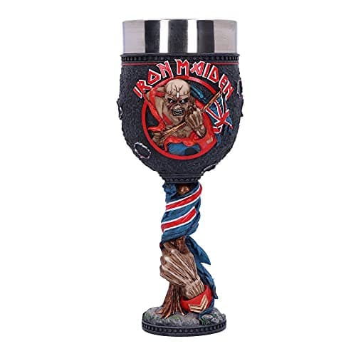 Image of Nemesis Now Officially Licensed Iron Maiden The Trooper Goblet 19.5cm, Red