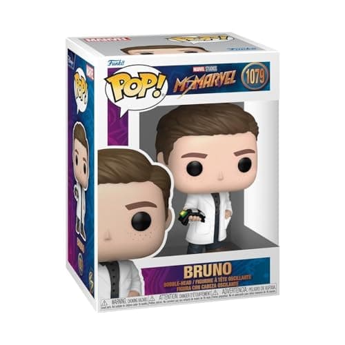 Image of Funko POP! Marvel: Ms. Marvel - Bruno - Collectable Vinyl Figure - Gift Idea - Official Merchandise - Toys for Kids & Adults - TV Fans - Model Figure for Collectors and Display
