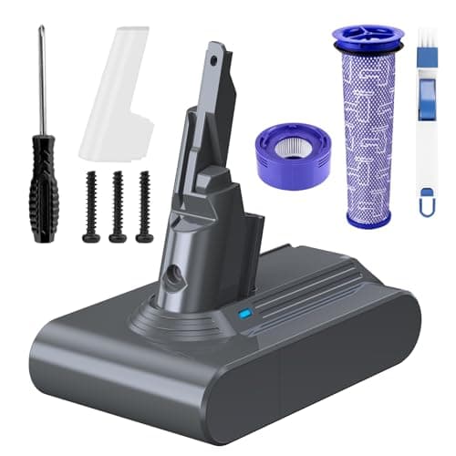Image of Li-ion V7 Battery Replacement for Dyson- 7000mAh Longest Lasting, Leakproof, Ultra Performance for Dyson SV11, Motorhead, Animal, Trigger, Mattress, Allergy, Fluffy, Absolute Handheld Vacuum