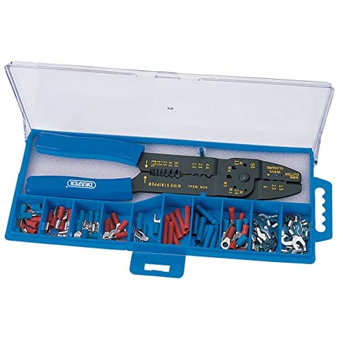 Image of Draper 13658 5-Way Crimping Tool and Terminal Kit , Blue