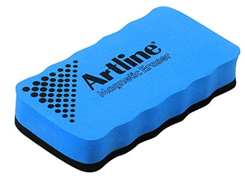 Image of Artline Drywipe Whiteboard Eraser Magnetic for Magnetic Boards Blue Ref ERTMMBLU