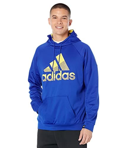 Image of adidas Men's Game and Go Hoodie, Team Royal Blue/Team Royal Blue, X-Large