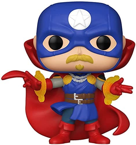 Image of Funko POP! Marvel: Infinity Warps - Soldier Supreme - Glow In the Dark Ed, - Collectable Vinyl Figure - Gift Idea - Official Merchandise - Toys for Kids & Adults - Comic Books Fans