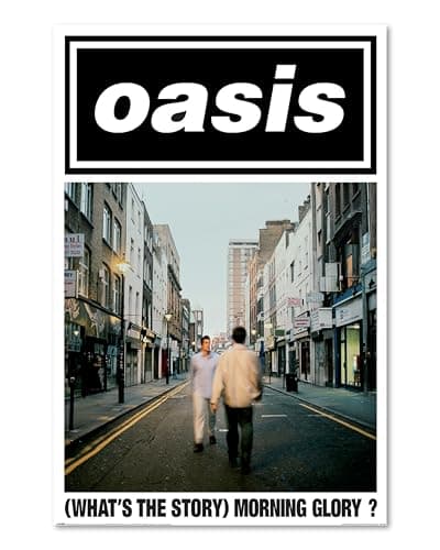 Image of Pyramid International Oasis Poster (What's the Story) Morning Glory? | 61 x 91.5 cm | Cult Album Cover | Britpop Classic | Wall Art Decoration